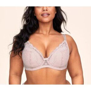 Adore Me Women's Amalee Contour Plus Pink Underwire Bra  Size 42DD